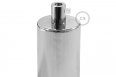 e27-cylinder-lamp-holder-kit-with-chrome-cap-cylindrical-cable-retainer