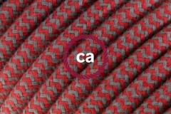 cavo-elettrico-rotondo-rivestito-in-cotone-zigzag-rosso-fuoco-e-grigio-rz28[4]